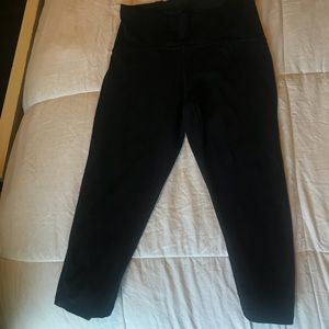 Lululemon Crop Pant with Mesh Insert
